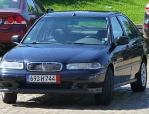 upd_Rover_400_with_Bulgarian_export_plate 300x231